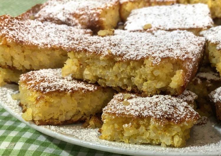 Torta di riso alle mandorle