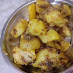 A picture of Dry potatoes.