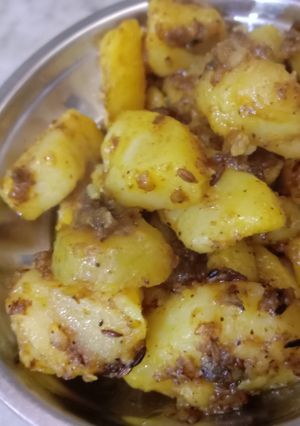 A picture of Dry potatoes.
