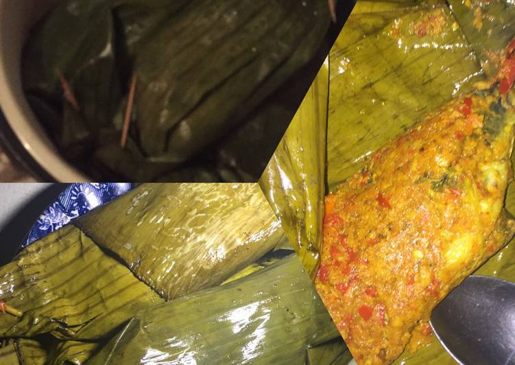 Cara membuat Pepes ikan mas pedas ateu ully Sederhana Untuk Jualan