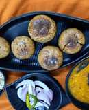 Dal Bati Churma(bihari style)