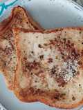 Tostadas francesas saladas sin huevo