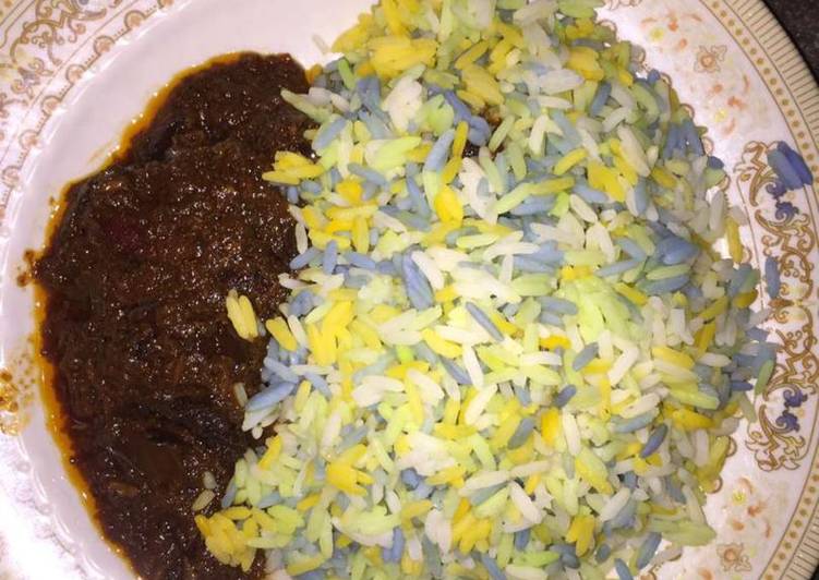 Simple Way to Prepare Great Colour Rice | This is Recipe So Easy You Must Test Now !!