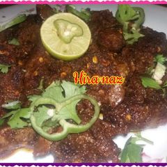 A picture of Spicy Chicken kaleji.