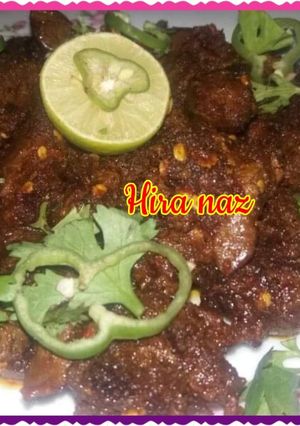 A picture of Spicy Chicken kaleji.