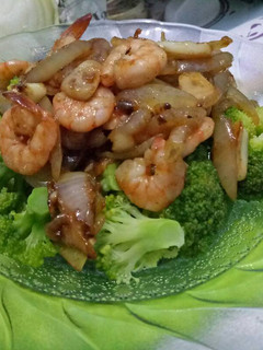 Foto resep Brokoli cah udang sederhana
