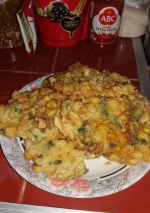 Foto resep Bakwan jagung sederhana