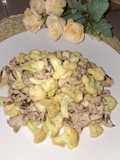 Tumis Bunga Kol + Jamur Sawit