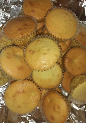 A picture of Basic cupcakes recipe.