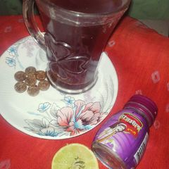 A picture of Hajmola lemon Tea.