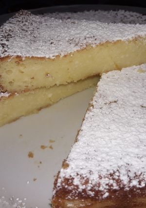Una foto de Torta de ricota súper húmeda y fácil
