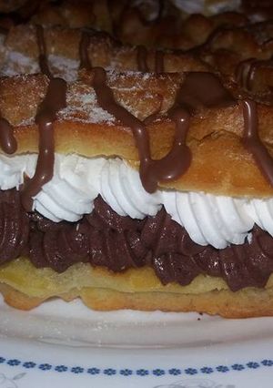 Ekler fánk recept fotója