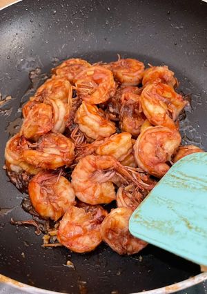 Foto resep Udang mentega saus tiram