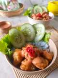Butterfly Rice bowl Chicken Karage