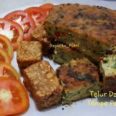 94. Telur Dadar Tempe Pedas-レシピのメイン写真