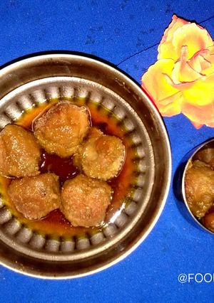 A picture of SWEET POTATO Pitha.