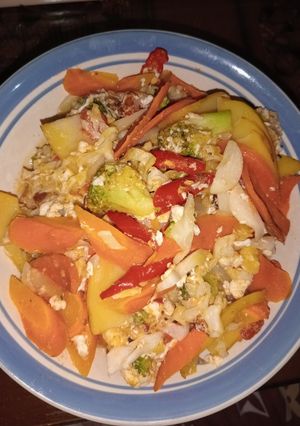Foto resep Sayur Capcay Putih Telur