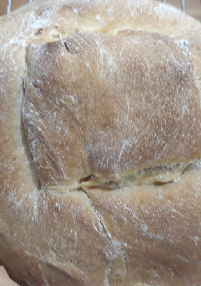 Una foto de Hogaza de pan casero