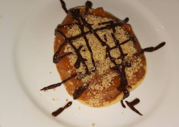 Glutén és tejmentes amerikai palacsinta Zserbó ízvilággal