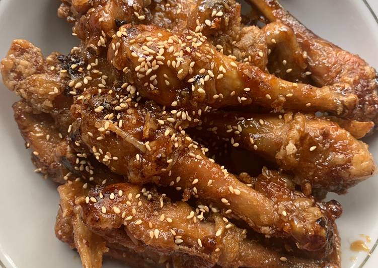 Crunchy Korean Fried Chicken