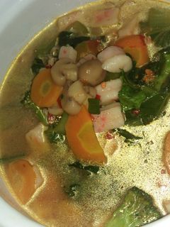 Foto resep Sup Merah Jamur