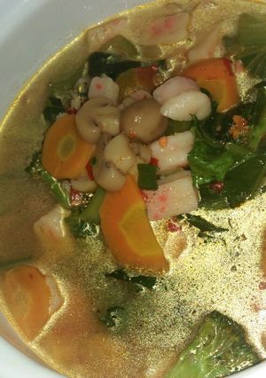 Foto resep Sup Merah Jamur