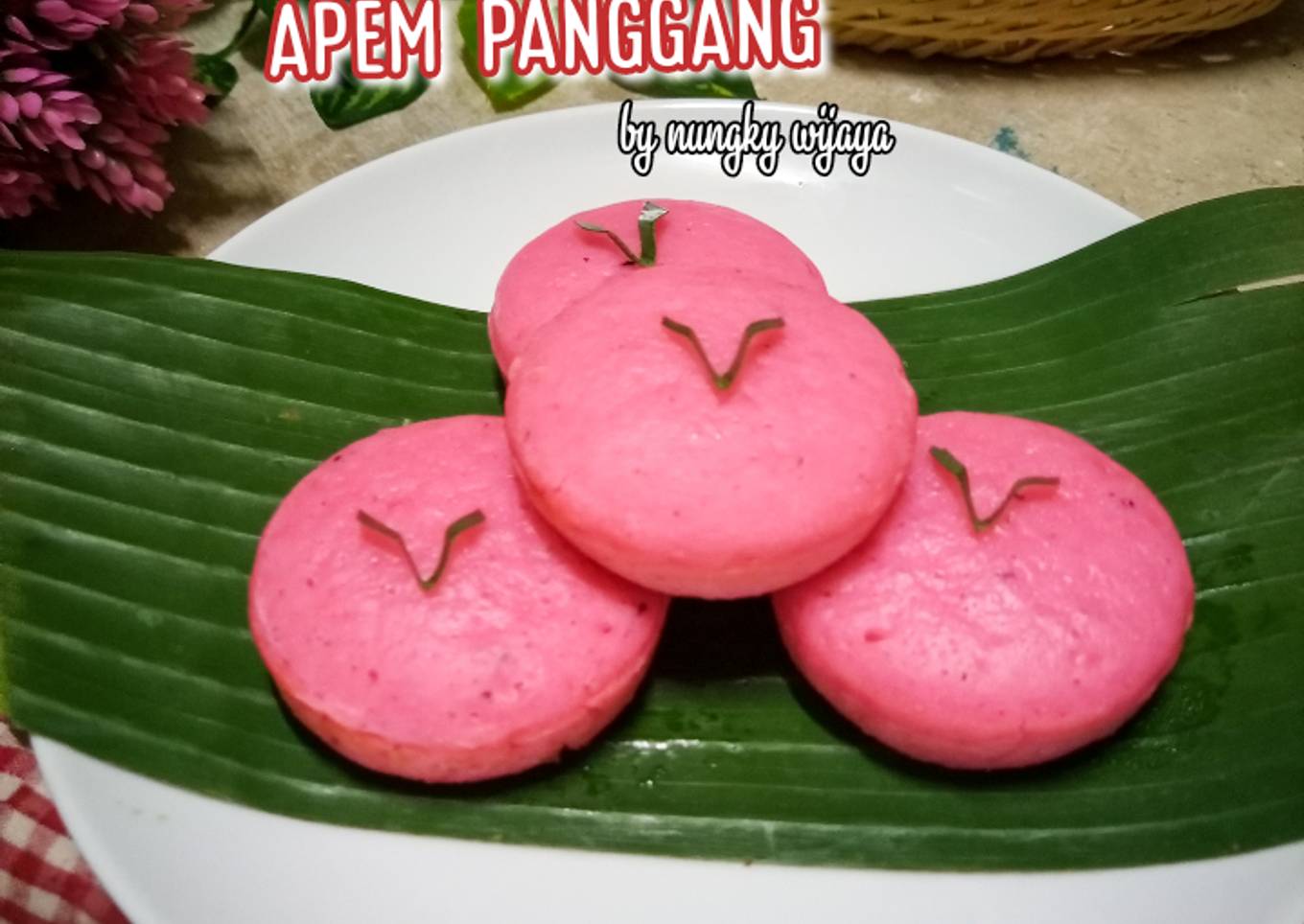 Kue apem panggang