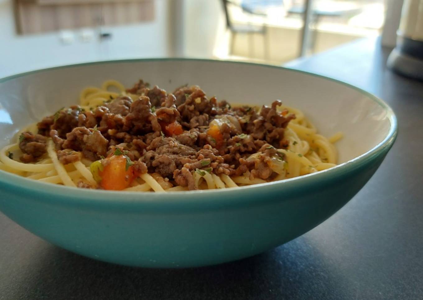 Spaghetti a la boloñesa!!