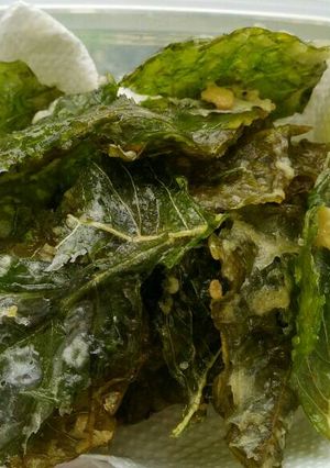 Foto resep Mpasi cemilan 1y+: Keripik bayam