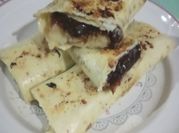 Gambar kebab pisang coklat