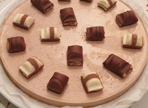 Foto principal de Tarta de Kinder Bueno (sin horno)🎂🍫