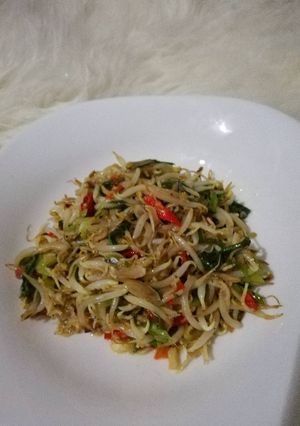 Foto resep Tumis Tauge Teri Medan Pedas