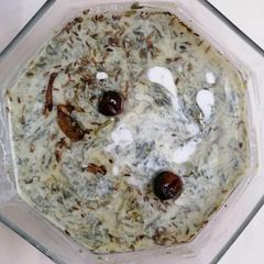 A picture of Bathua ka raita.