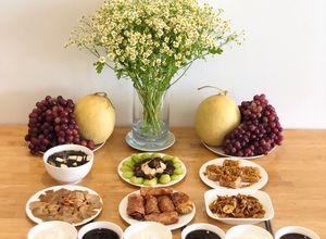 Hình của món Mâm cơm chay 7 món.