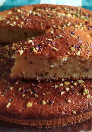 Foto di TORTA SOFFICE ALL’ARANCIA CON YOGURT E GRANELLA DI PISTACCHIO 😋😋😋