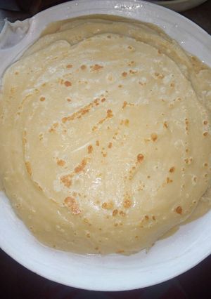 A picture of Lemon flavoured pancakes...