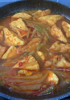 Foto resep Labu siam dan tahu kuah kuning (no santan)