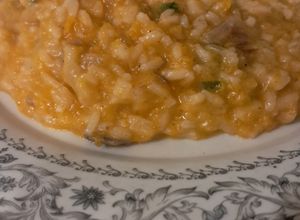 Una foto de Risotto de calabaza 🎃