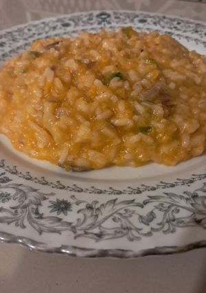 Una foto de Risotto de calabaza 🎃