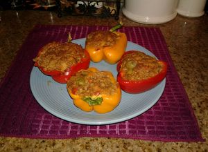 Una foto de Pimientos Rellenos