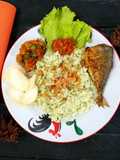 183. Nasi Uduk Ijomud (W/ ekstrak pokcoy)