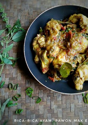Foto resep Rica-Rica Ayam ala Pawon Mak Emuk