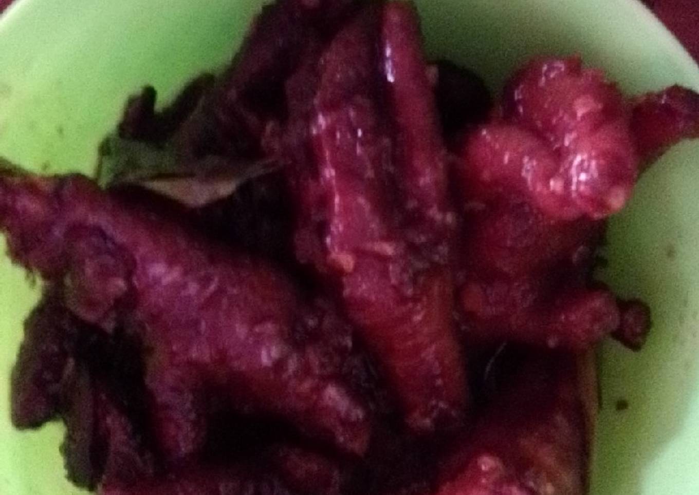 Rica rica ceker ala bundane Aya