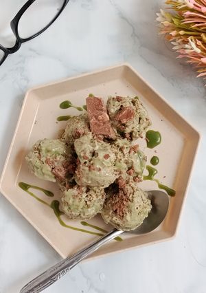 Foto resep Avocado Matcha Ice Cream