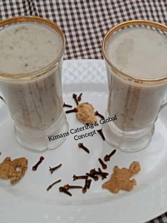 A picture of Millet pudding (kunun mordam).