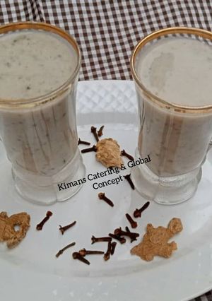 A picture of Millet pudding (kunun mordam).