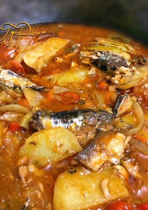 Foto resep Sarden kentang Pedas