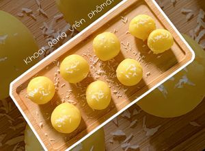 Hình của món Bánh khoai lang viên phômai.