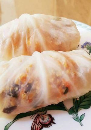 Foto resep Veggie roll (kol gulung) ~ #vegan