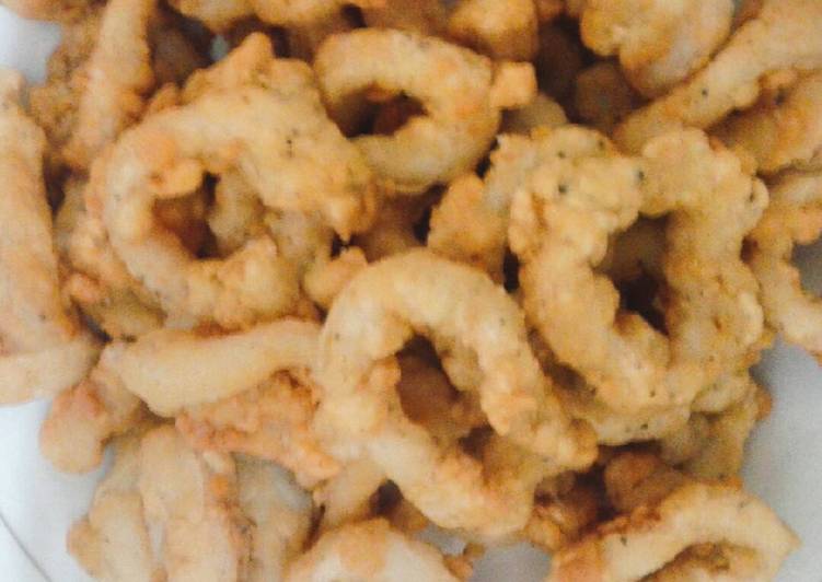 Resep Calamari chrispy empuk Anti Gagal